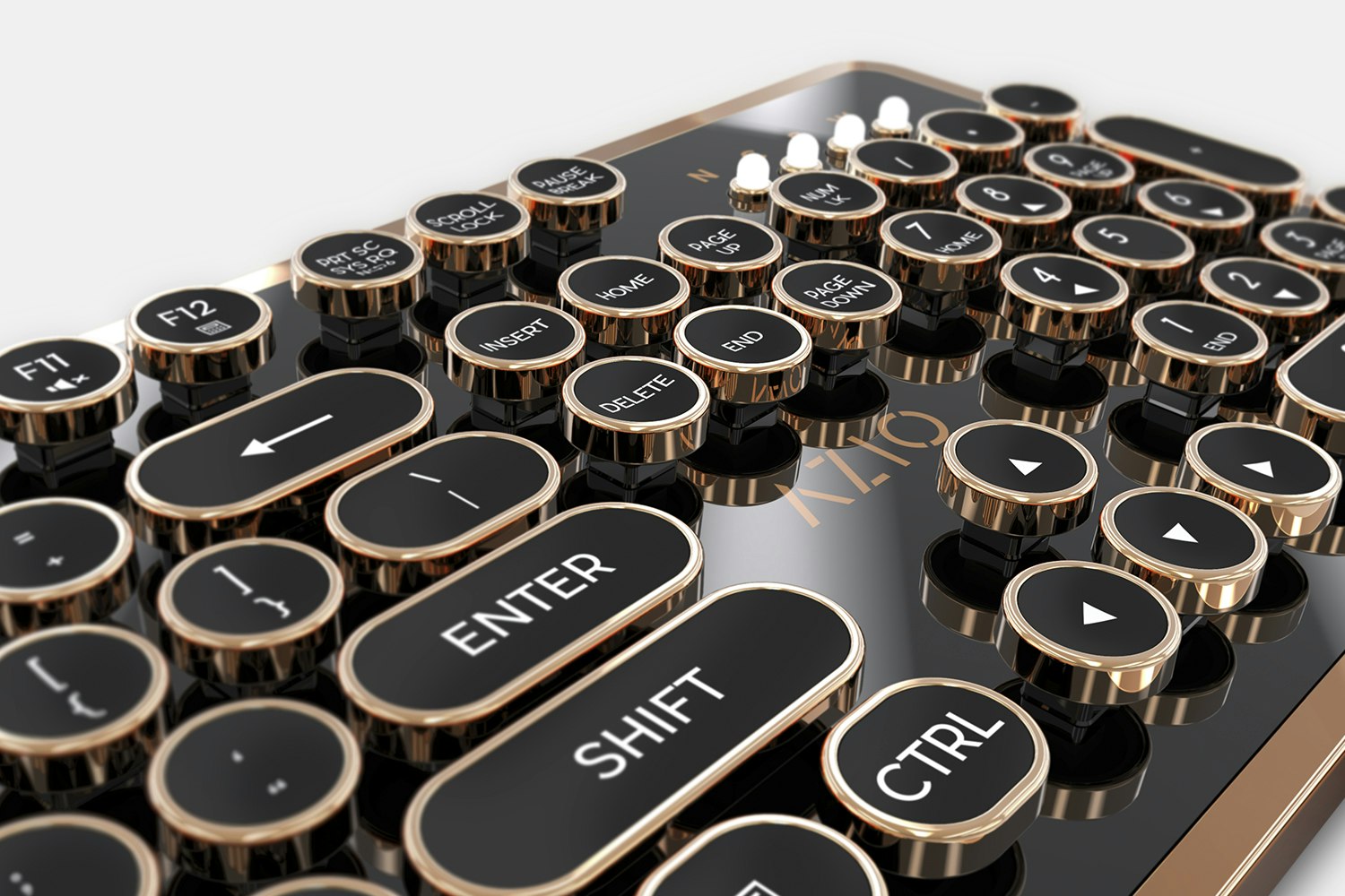 Azio Retro Mechanical Keyboard - Massdrop Exclusive