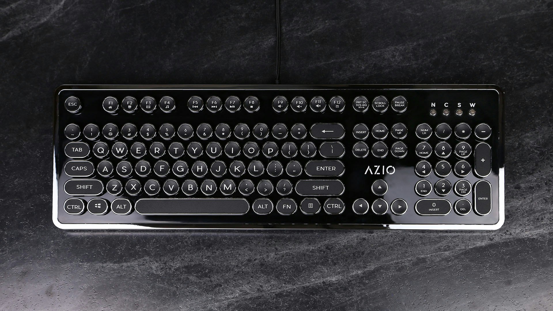 azio mk retro keyboard