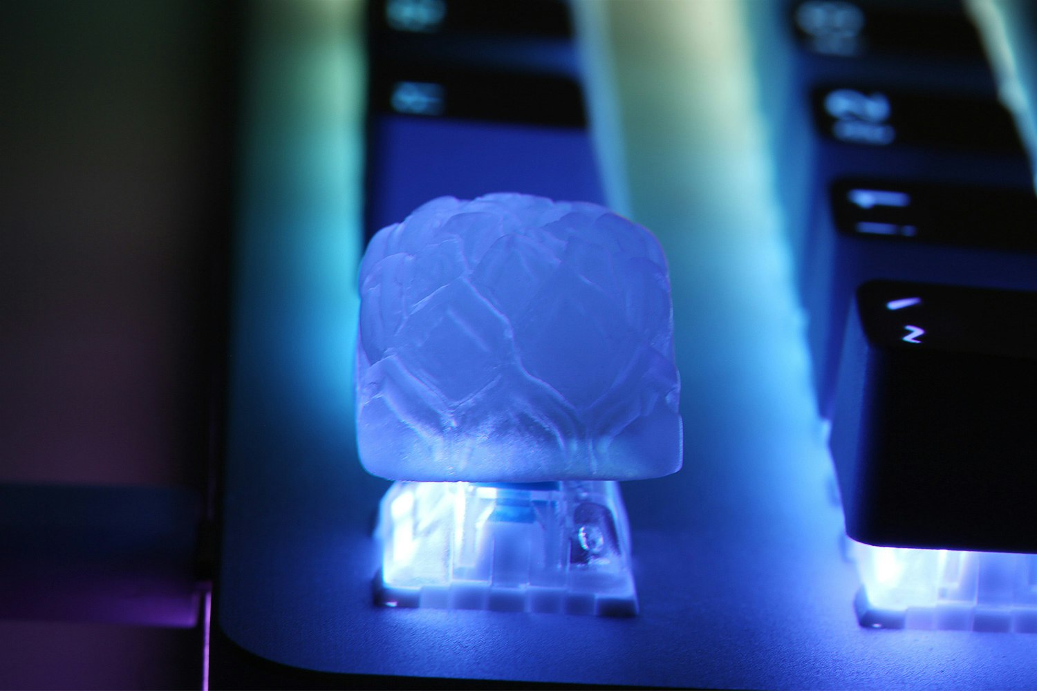 B.O.B Handcraft Stone-Carved Lotus Artisan Keycap