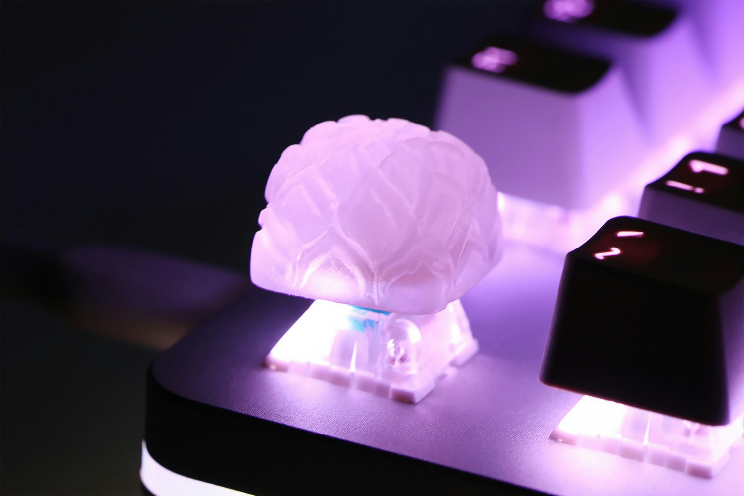 B.O.B Handcraft Stone-Carved Lotus Artisan Keycap