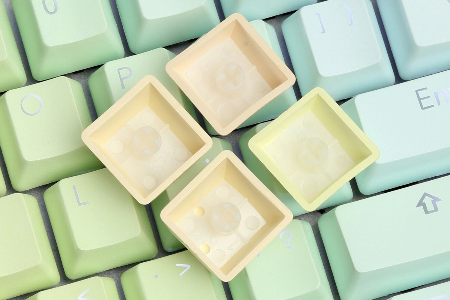 Backlit Doubleshot Gradient PBT Keycap Set