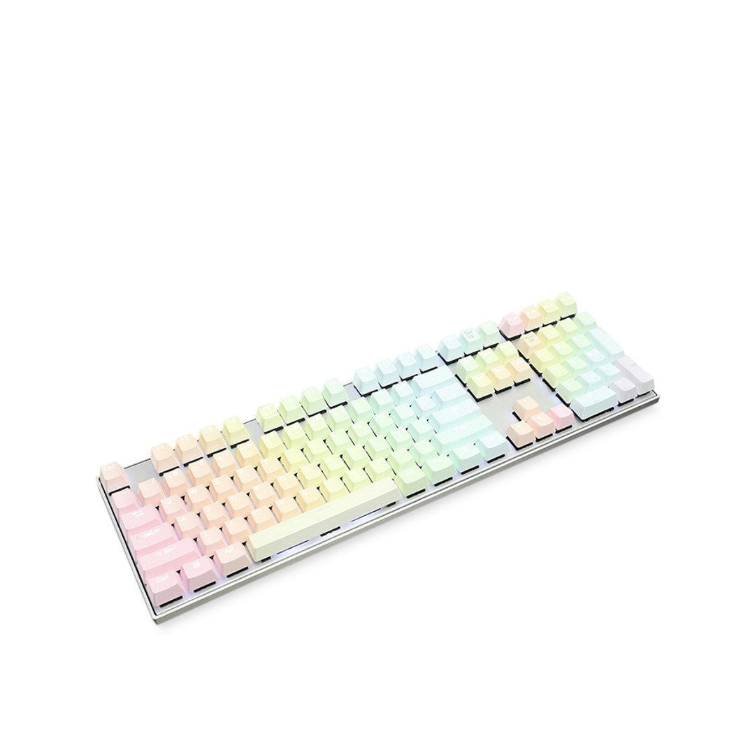 backlit doubleshot gradient pbt keycap set