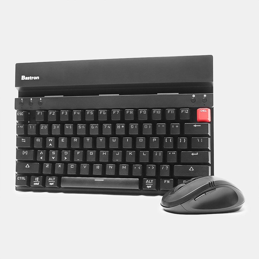 Bastron iPad/Tablet Mechanical Keyboard & Mouse Description and Reviews at Massdrop