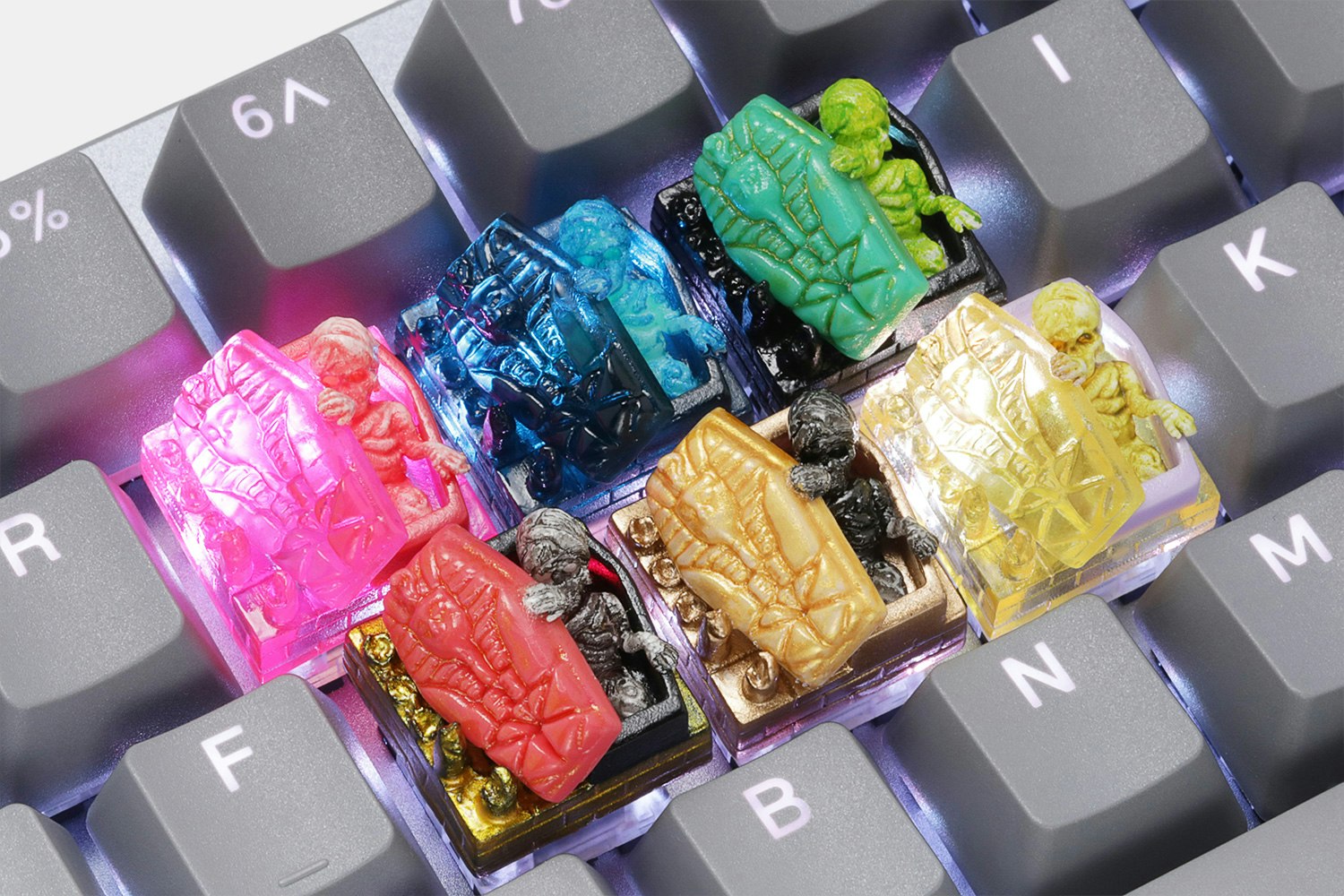 BEE Mummy Awakening Artisan Keycap
