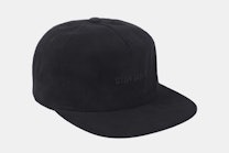 Stay Gold Corduroy Snapback Hat - Black
