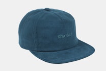 Stay Gold Corduroy Snapback Hat - Blue