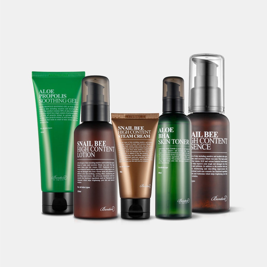 Benton Snail \u0026 Aloe Daily Skincare Set 
