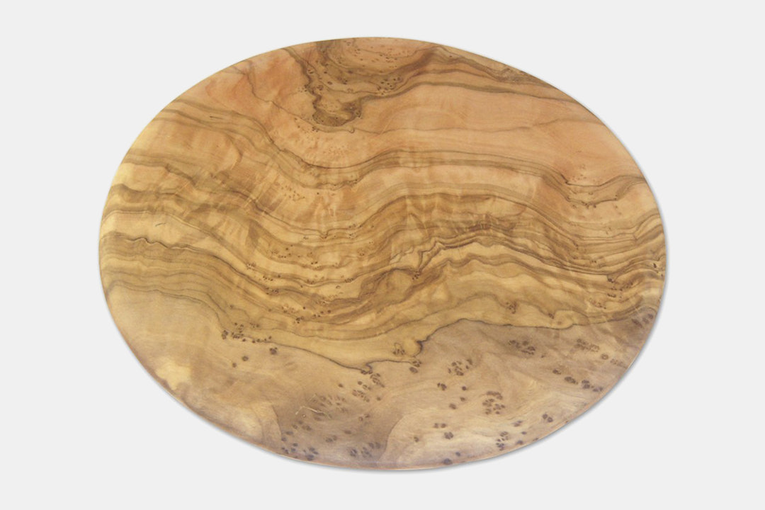 Berard Olive Wood 9-Inch Round Cutting Board