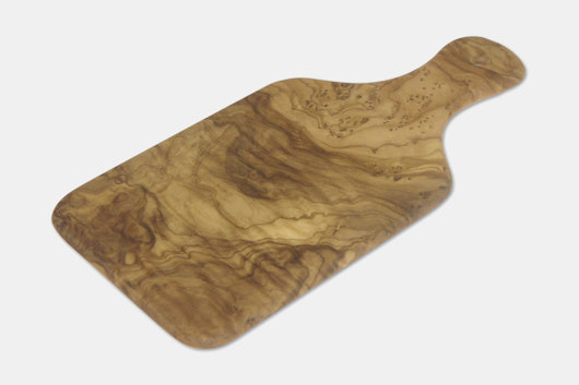 Berard Olive Wood Cutting Board with Handle