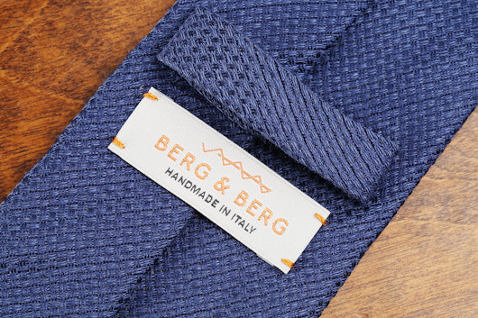Berg & Berg Silk Linen Blend Tie