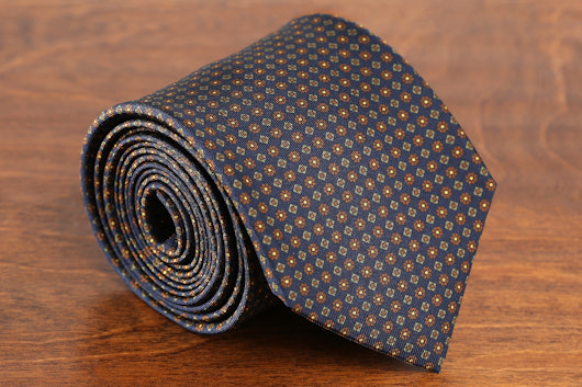 Berg & Berg Silk Printed Tie