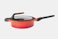 9.5" Covered Saute Pan  3.4 qt – Caribbean Red (+$7)