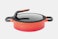 10.25" Covered Two–Handle Saute Pan  4.1qt – Caribbean Red (+$27)