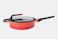 11" Covered Saute Pan 4.8qt – Caribbean Red (+$27)