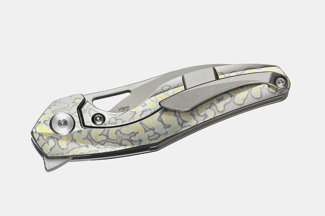 Bestech Reticulan Titanium Frame Lock Knife