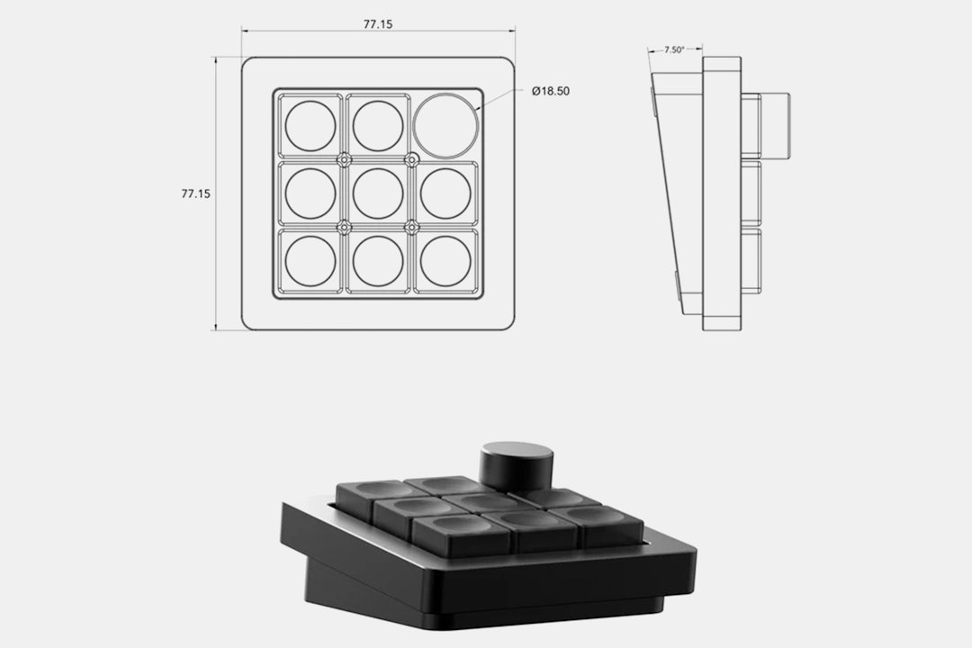 Binepad BNK8 Macropad