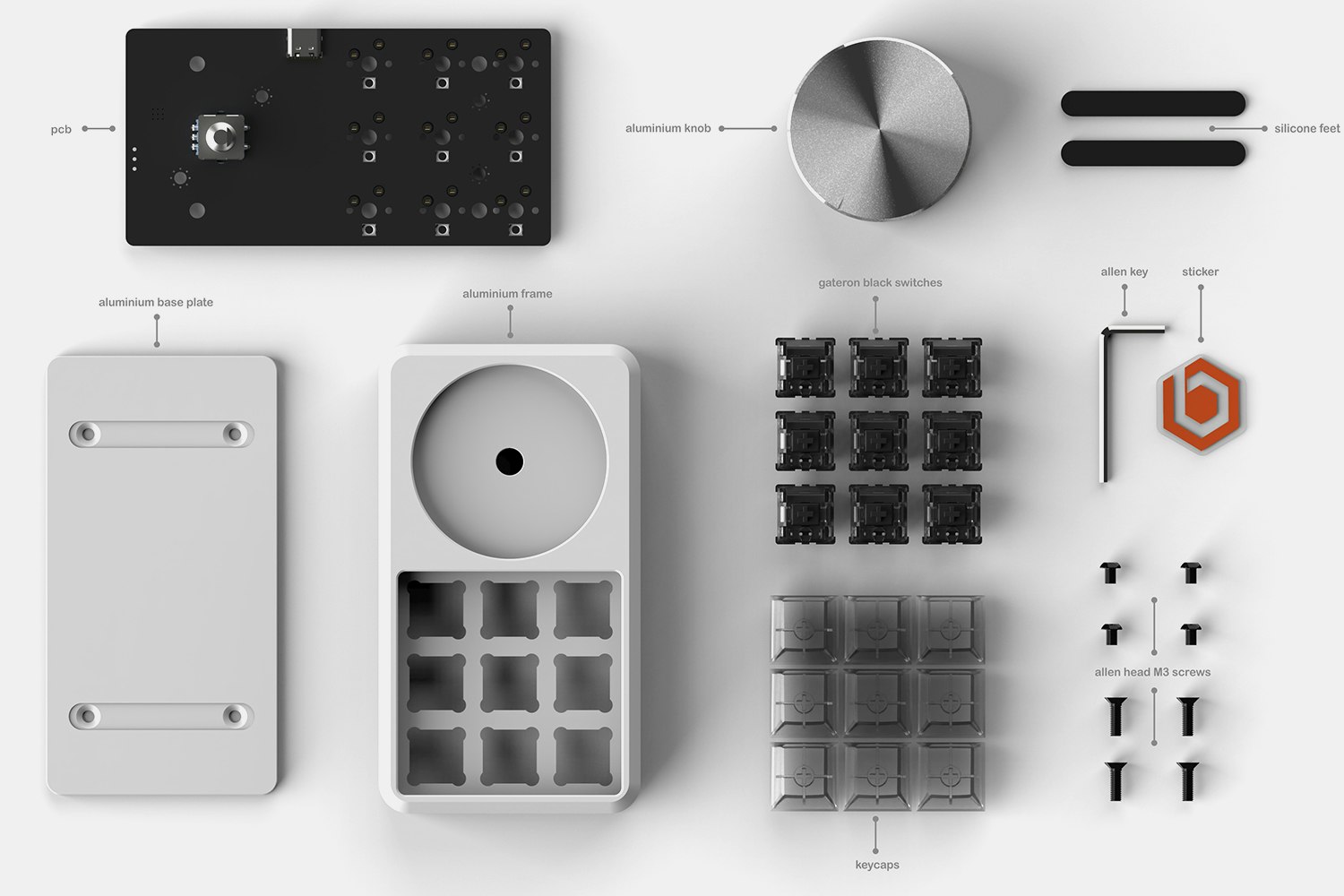 Binepad BNK9 Macropad