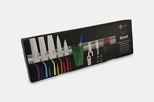 Bisbell 10-Piece Pro Magnetic Knife Rack Set
