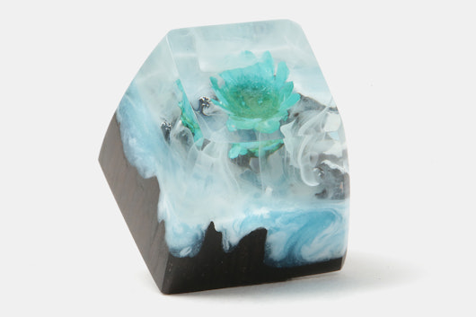 BKD 4 Seasons Resin & Wood Artisan Keycap
