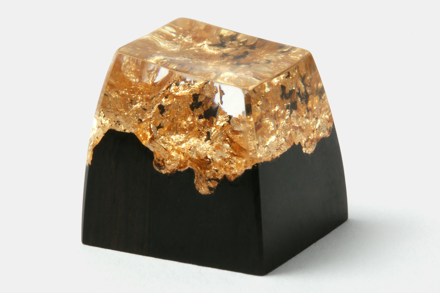 BKD Metallic Wood Resin Artisan Keycap