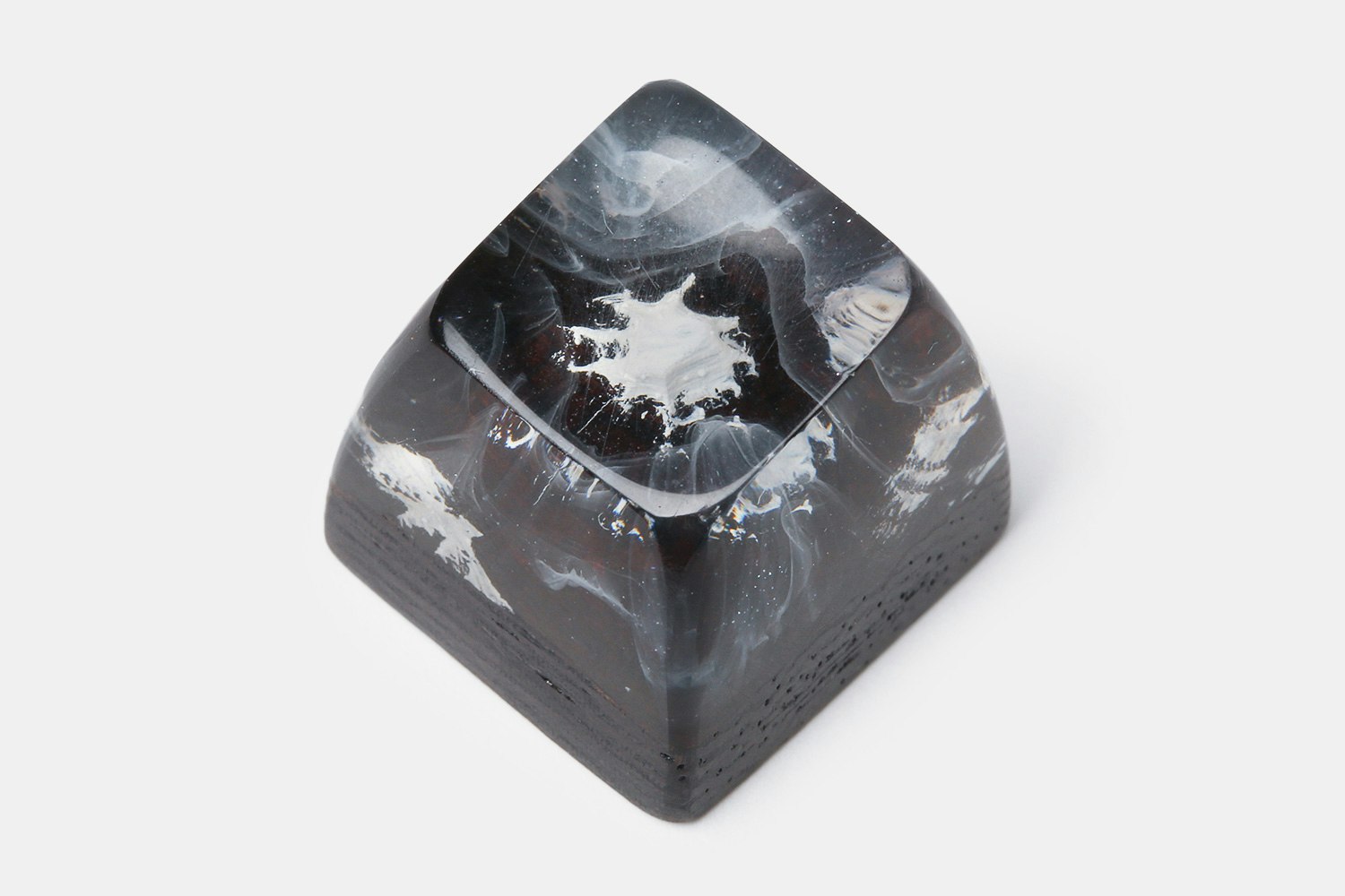 BKD Mt. Fuji Wood & Resin Artisan Keycap