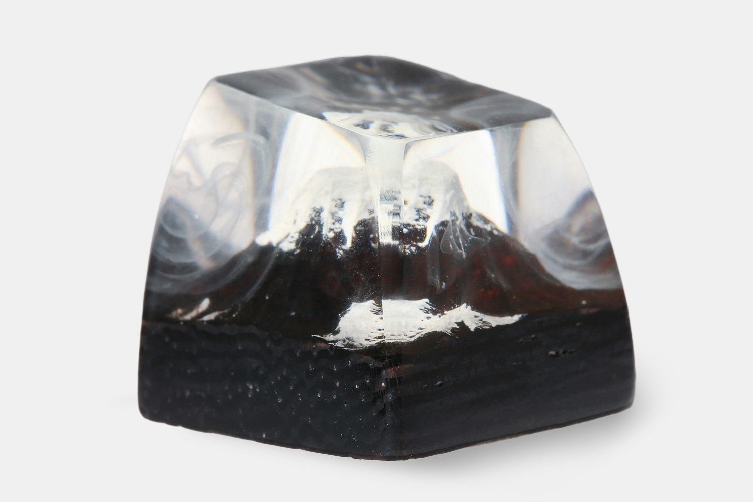 BKD Mt. Fuji Wood & Resin Artisan Keycap