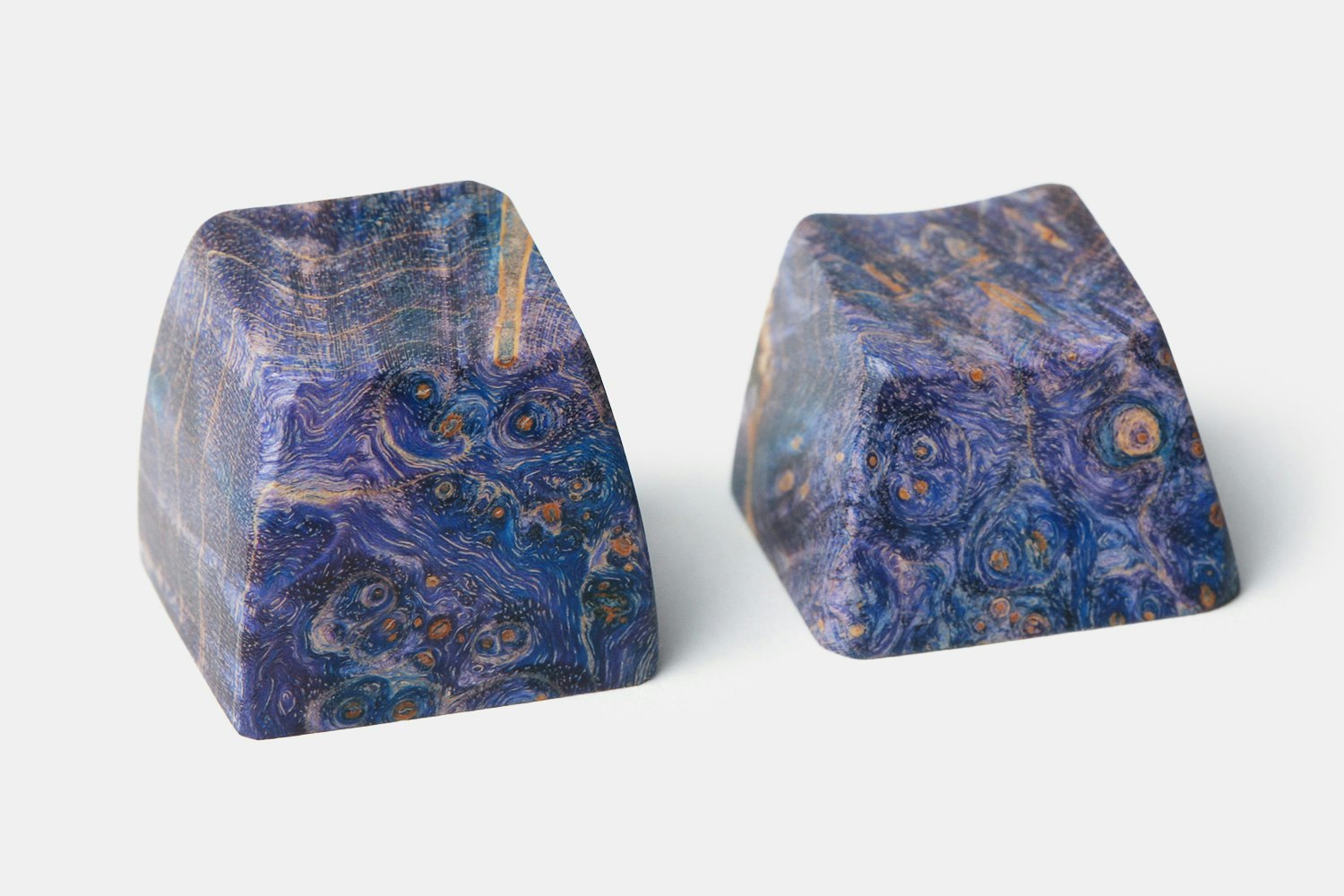 BKD Vivid Stabilized Wood Artisan Keycap