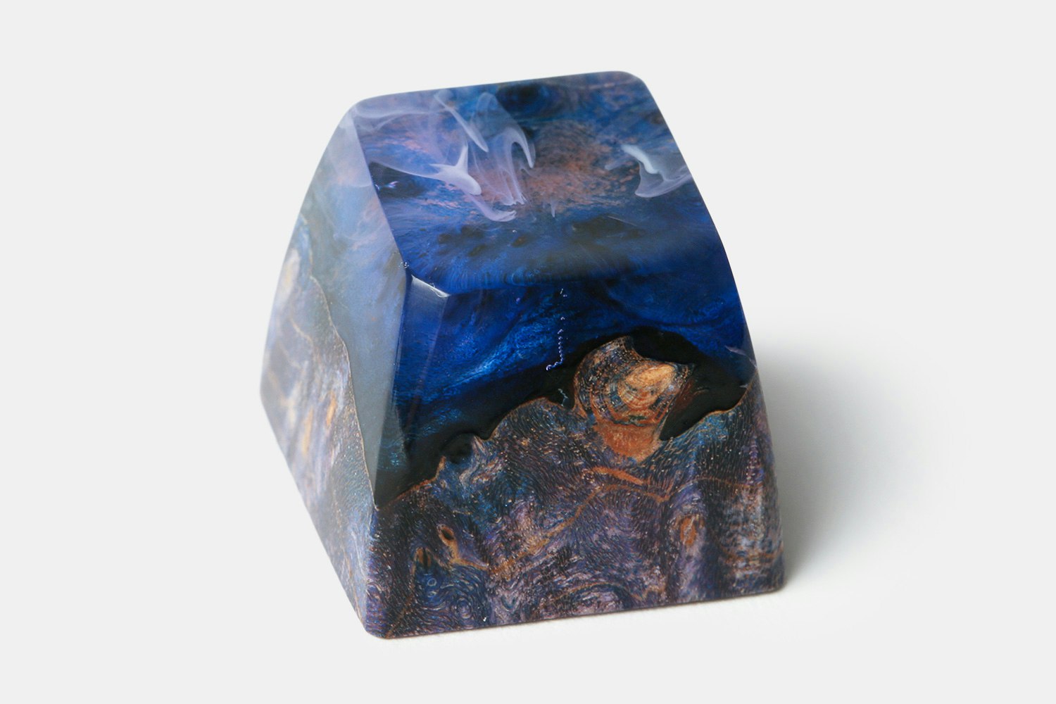 Colbat & Lilac Smoke (Glossy W/ Resin)