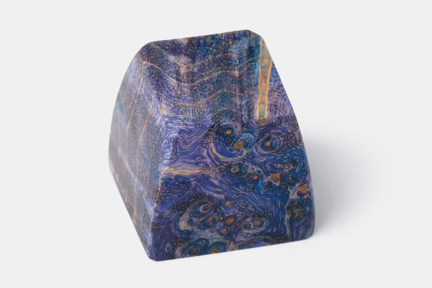 BKD Vivid Stabilized Wood Artisan Keycap