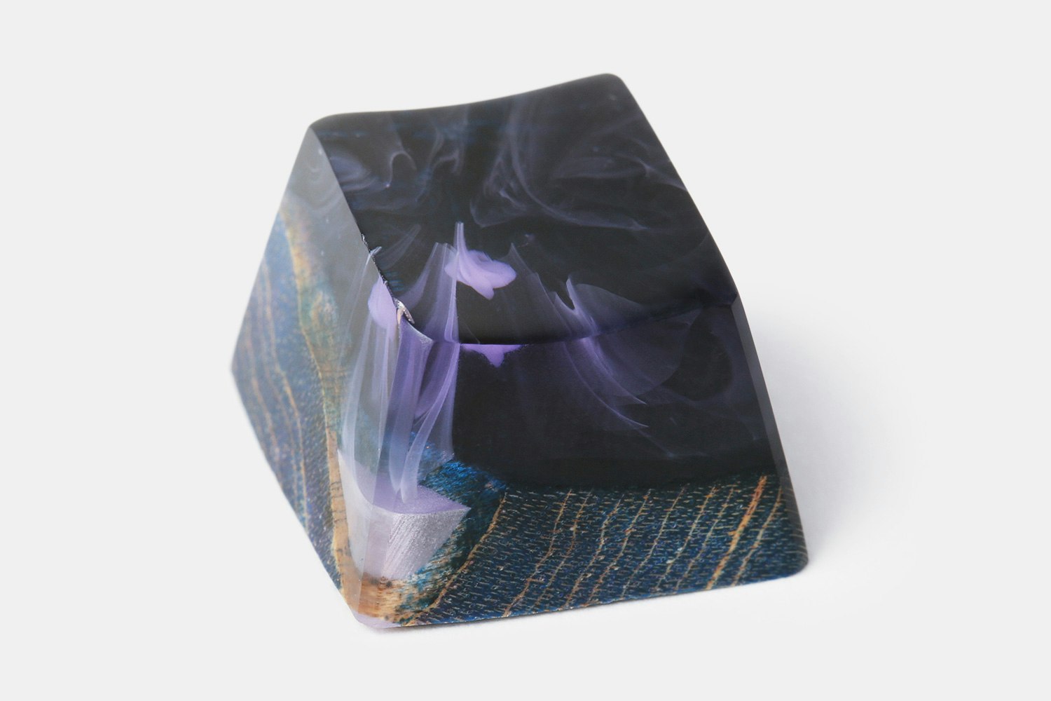 Ink & Lilac Smoke (Glossy W/ Resin)