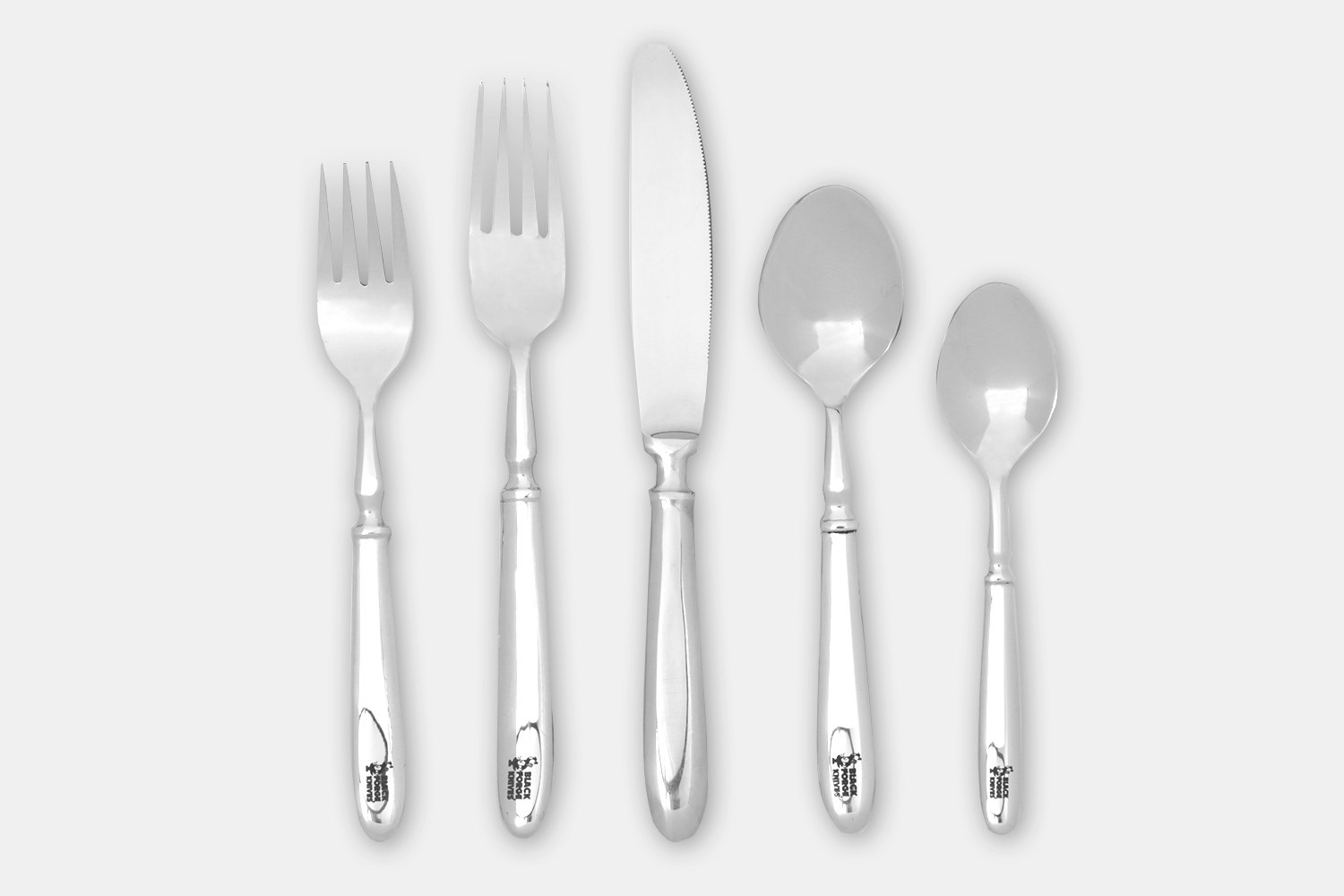 Black Stainless Steel Flatware Sets Flatware Drop