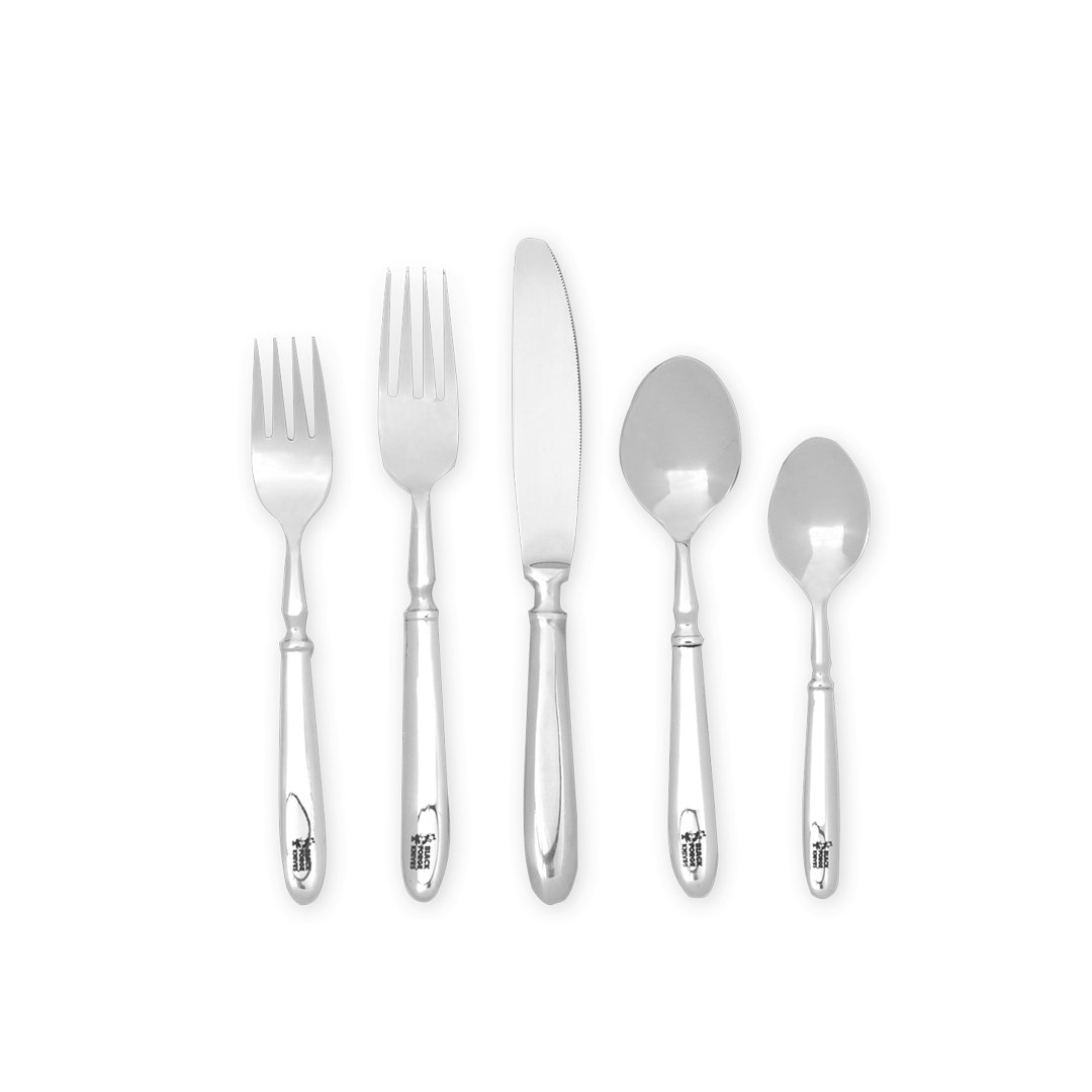 Black Stainless Steel Flatware Sets Flatware Drop