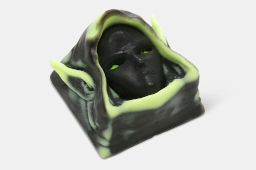 B.O.B. Handcraft Spades Queen Artisan Keycap