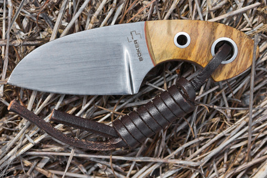 Boker Plus Voxknives Gnome w/ Olivewood Handle