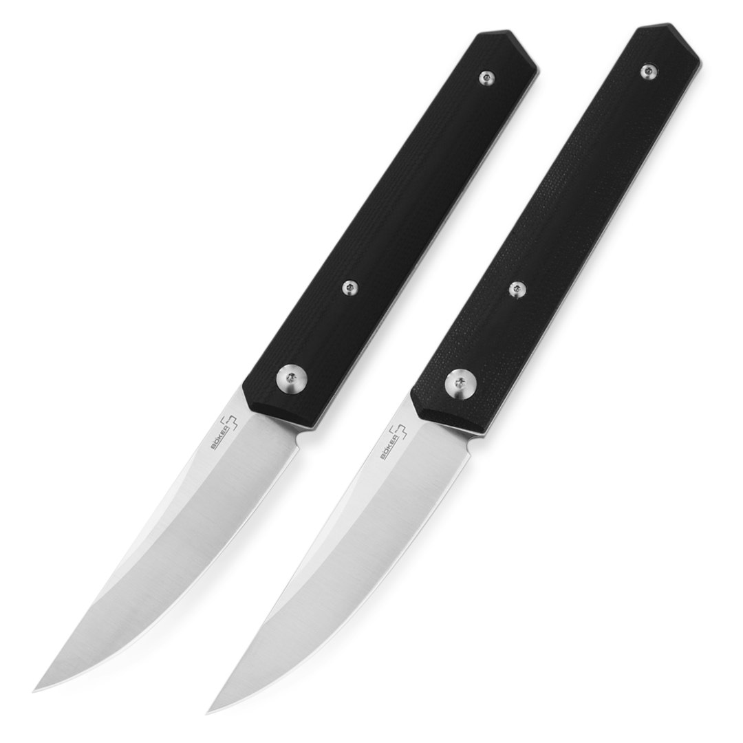 Boker Kwaiken G10 Steak Knife Set Knives Kitchen Knives Drop