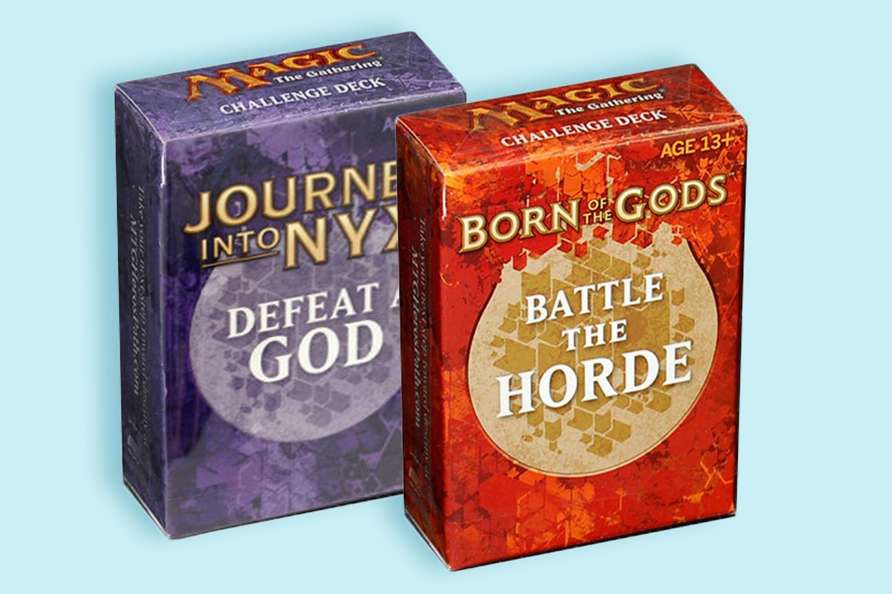Born of the Gods & Journey Into Nyx Challenge Decks | MTG | MTG