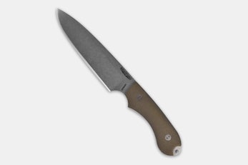 Stonewashed blade | OD green handle