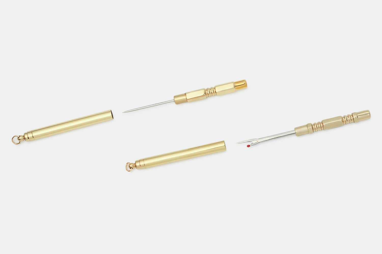 Brass Seam Ripper & Stiletto Cutting Notions Drop