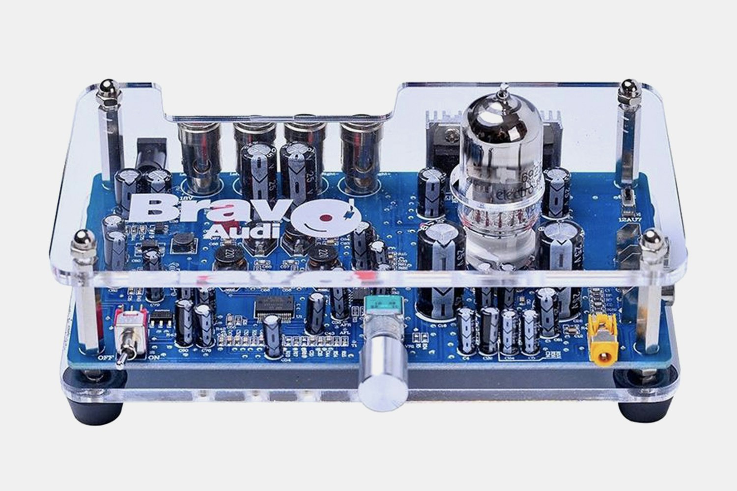 Bravo Audio SP1 12AU7 Class A Tube Stereo Amplifier Photos Audiophile