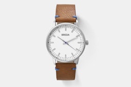 1697C (white dial, brown leather strap)