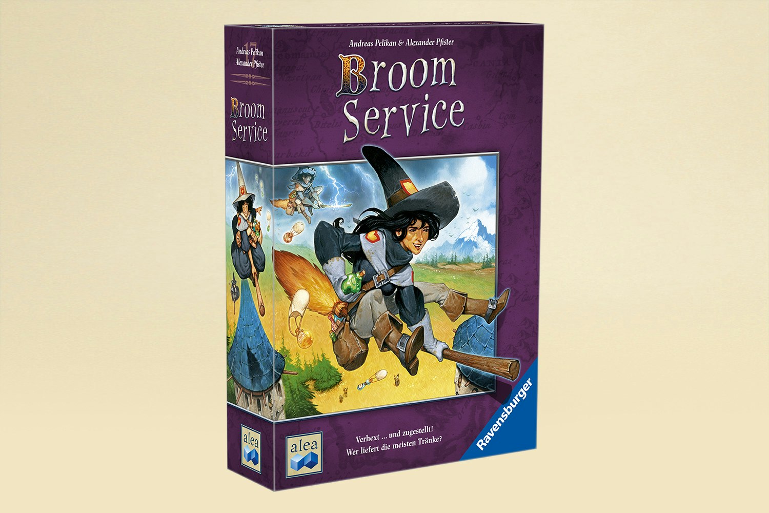 Broom Service Board Game Board Games Drop