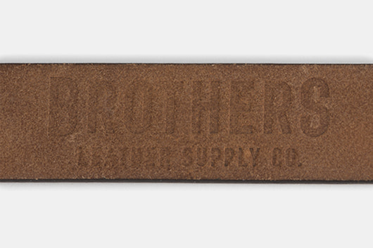 Brothers Leather Supply Co. Belt