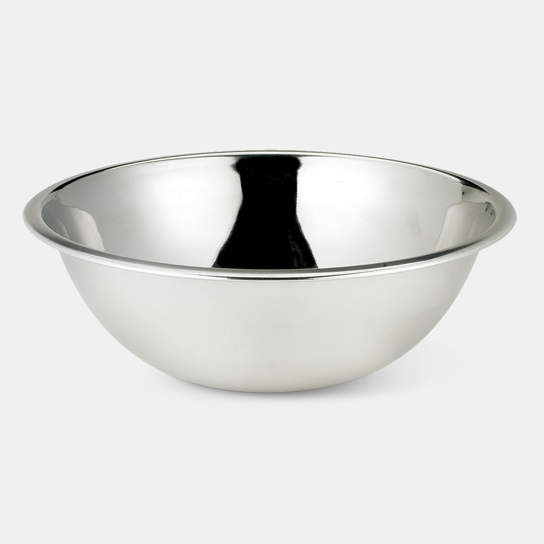 Choice .75 Qt. Heavy Weight Stainless Steel Mixing Bowl