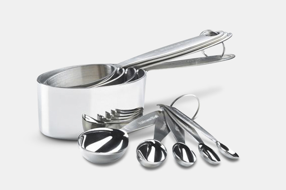 Browne & Co. Steel Measuring Cups & Spoons Set
