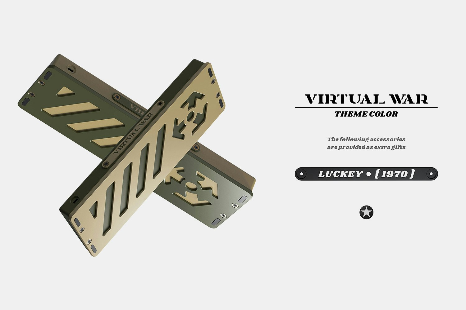 Buger Luckey70 Custom Keyboard Case