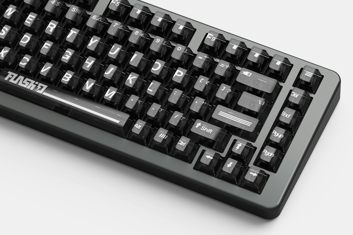 Buger x Gyeong-Min [Flash] Transparent PC Keycap Set