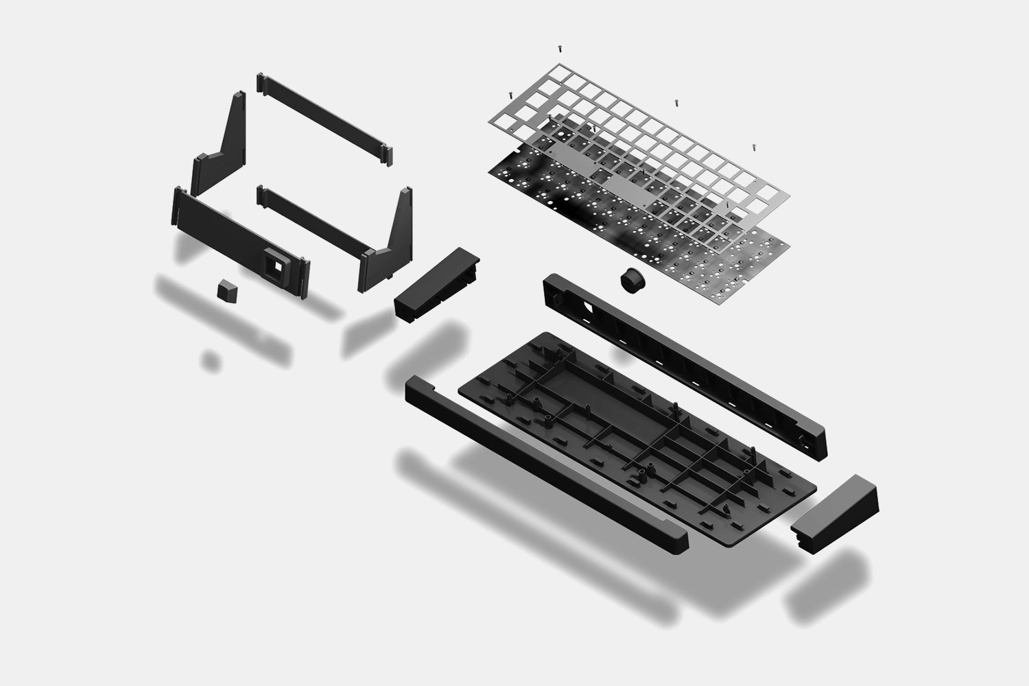 Buger TH01 XDA Dye-Subbed PBT Keycap Set