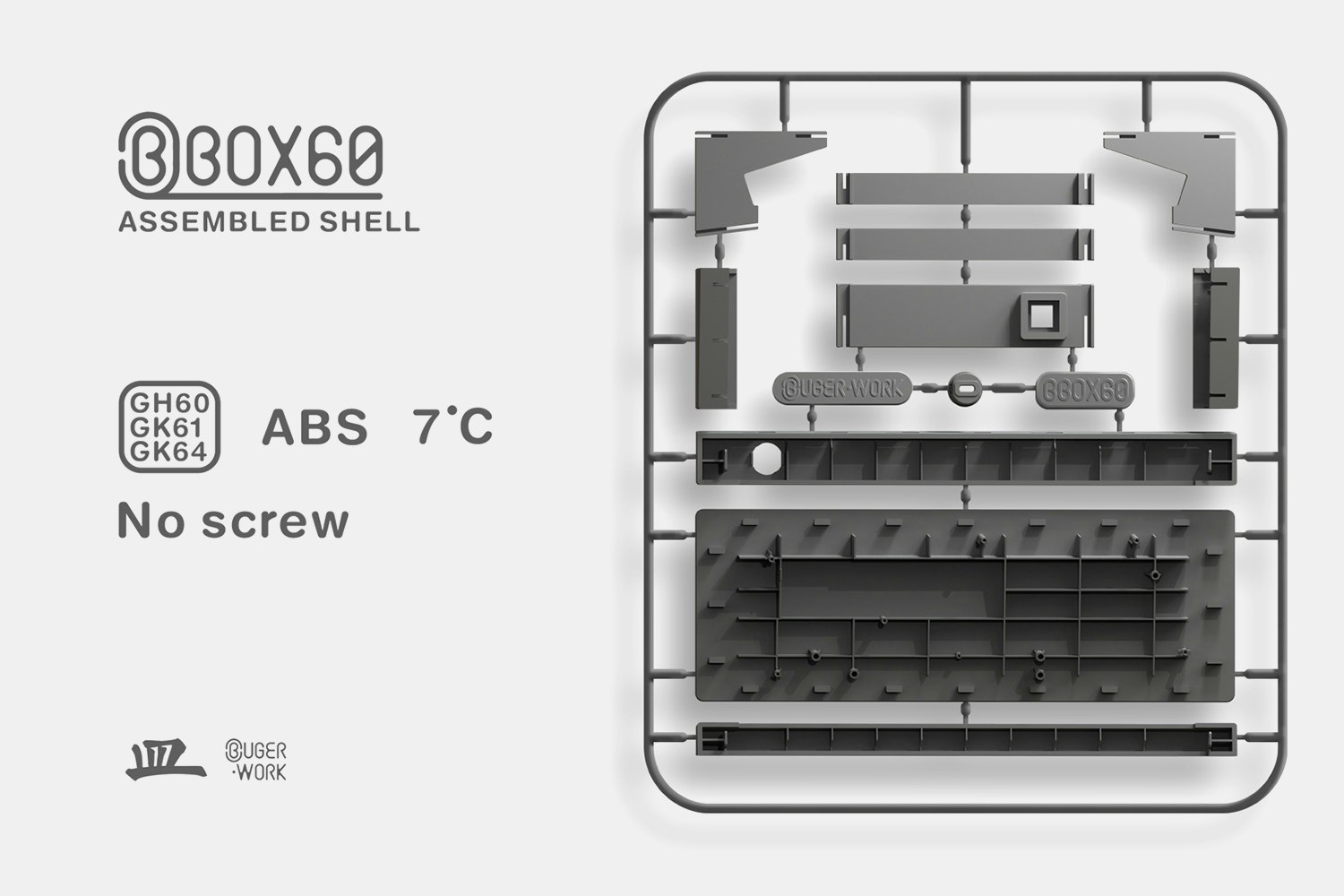B-Box60 Keyboard Case