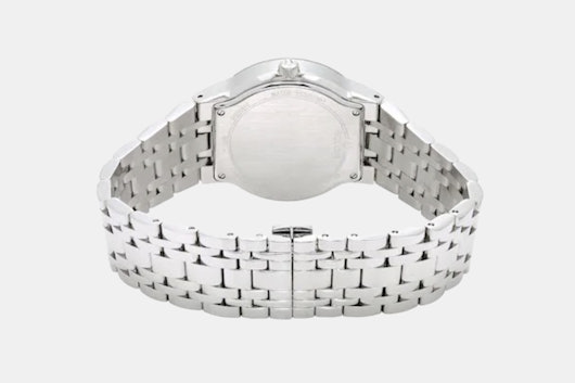 Bulova Diamond Accent Stainless Steel Watch