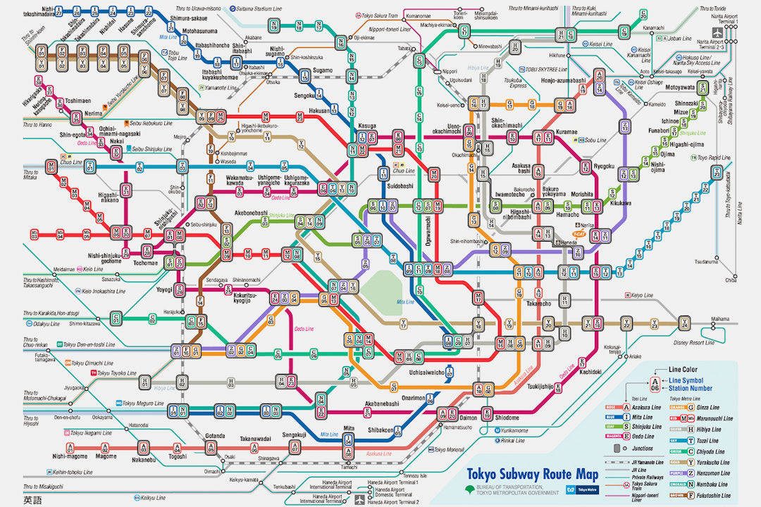 Bungubox Tokyo Metro Ink Set
